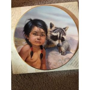 New Dark-Eyed Friends By Gregory Perillo Vague Shadows Series Plate